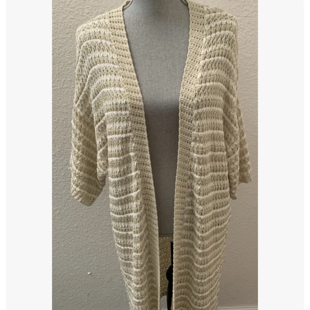 Urban Outfitters UO Ecote Duster Long Open Cardigan Sweater Small Boho RARE HTF